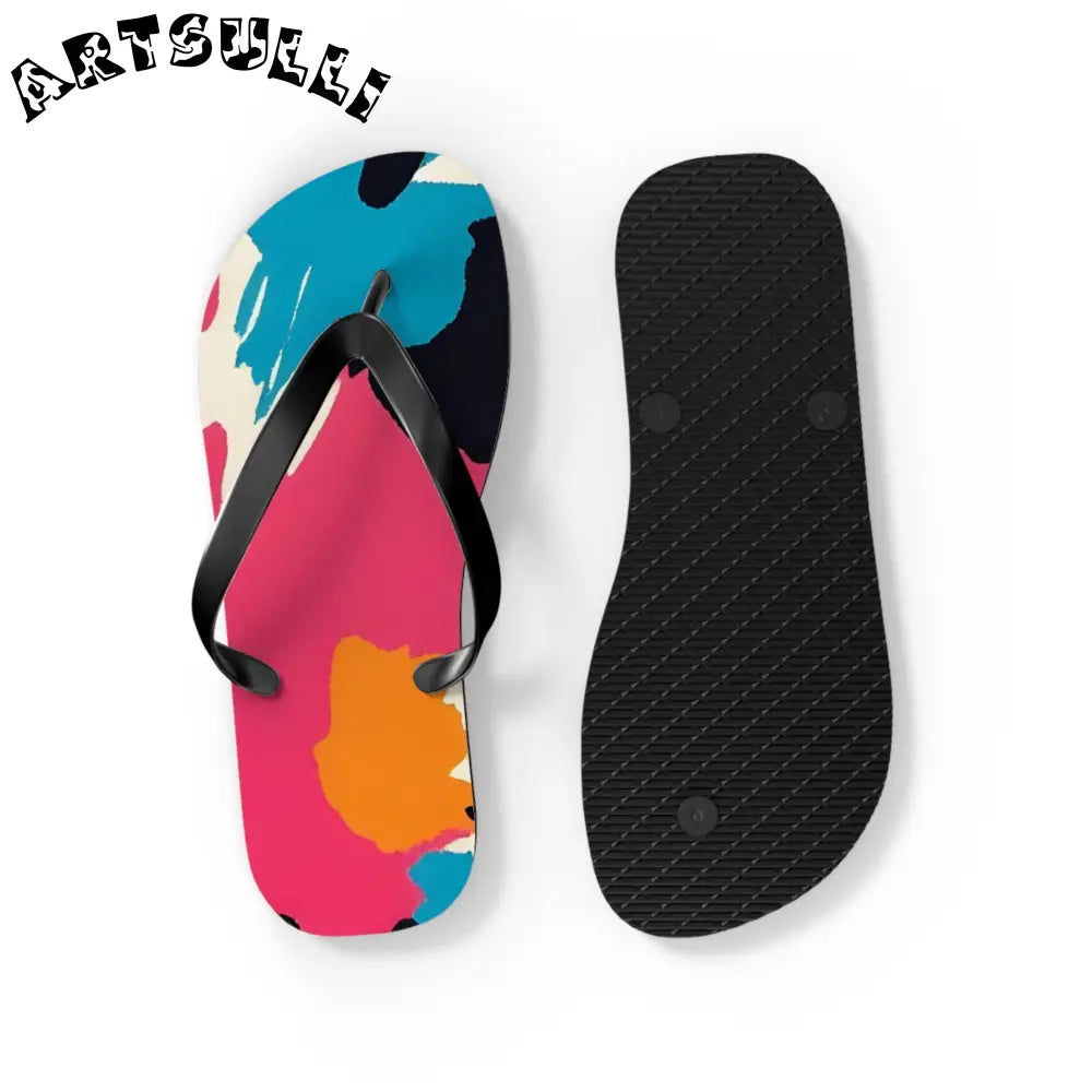 JAKKOUTTHEBXX Wild Brush Strokes x Animal Print Multi-Color Flip
