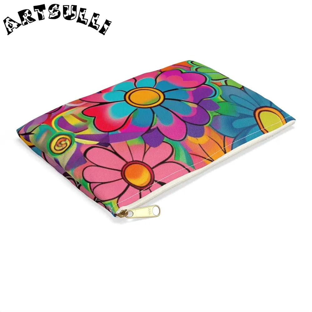 JAKKOUTTHEBXX Chromatic Daisy Dream Accessory Pouch JAKKOUTTHEBXX