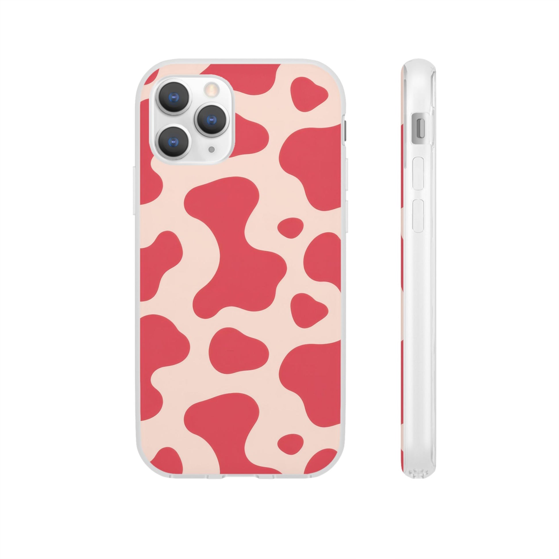 Red Jungle Cow Flexi Cases, Artsulli - Art is Long, Life is Short, Phone Case, Size, iPhone 11 Pro, , , , , 19865965732322193025