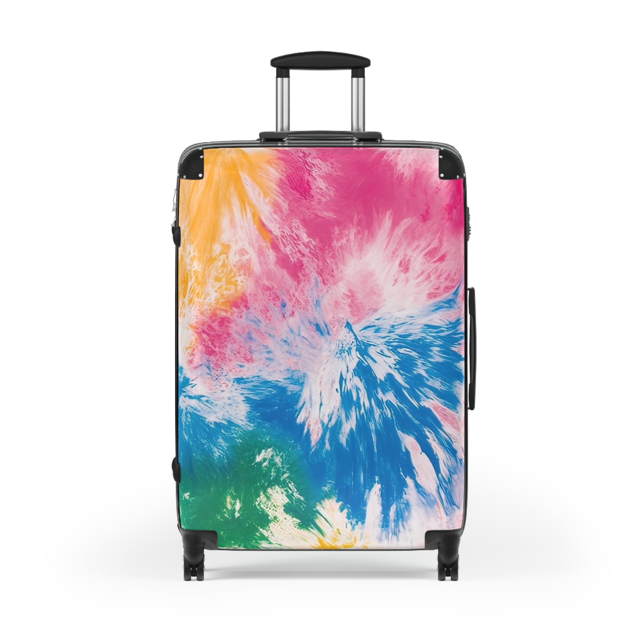 Tie Dye Splash Suitcase, Artsulli - Art is Long, Life is Short, Bags, , , , , , , 