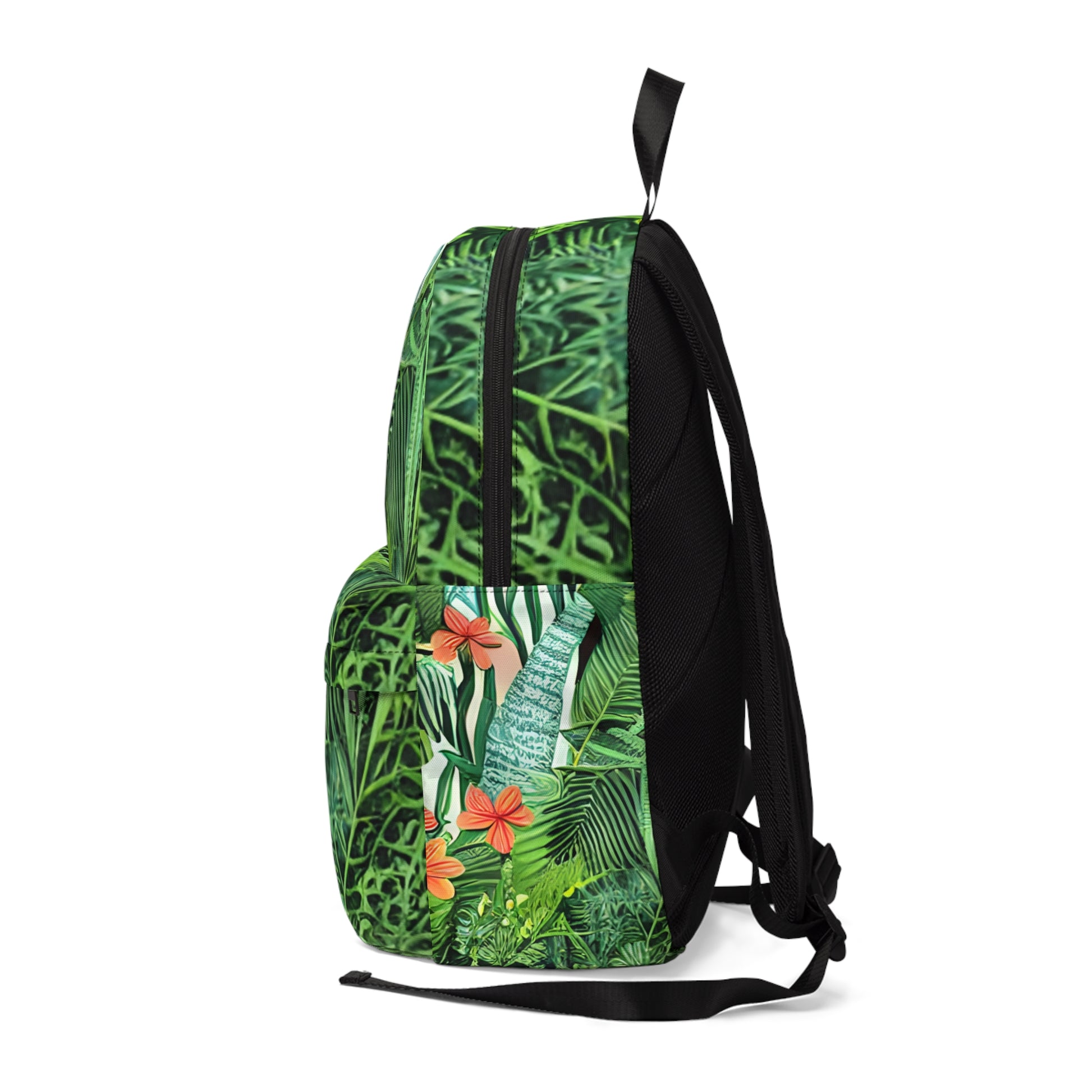 Jungle Zebra Art Unisex Classic Backpack, Artsulli - Art is Long, Life is Short, Bags, , , , , , , 