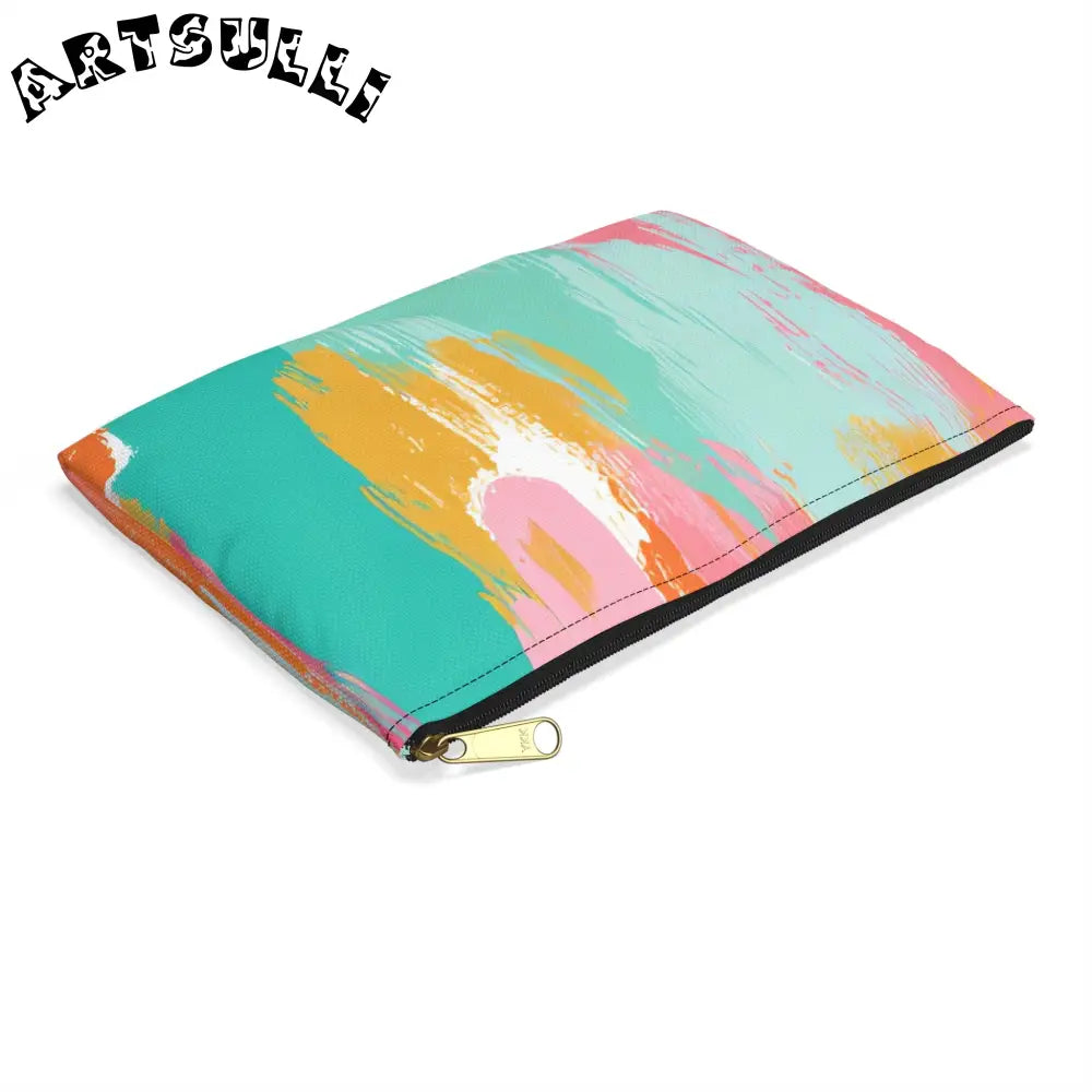 JAKKOUTTHEBXX Preppy Pixel Bloom Accessory Pouch JAKKOUTTHEBXX