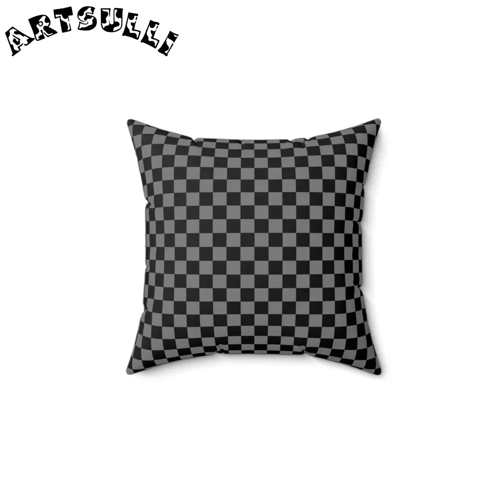 8K Void Surfer Spun Polyester Square Pillow, Artsulli - Art is Long, Life is Short, Home Decor, Size, 14" × 14", , , , , 11665115348095825106