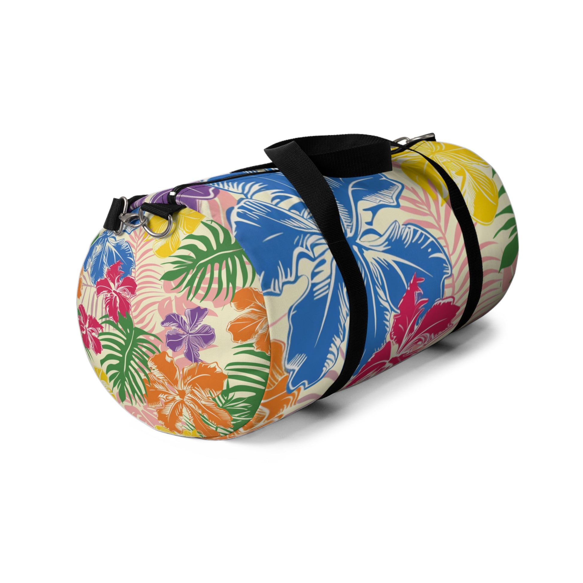 Blooming Tropical Flowers Duffel Bag, Artsulli - Art is Long, Life is Short, Bags, , , , , , , 