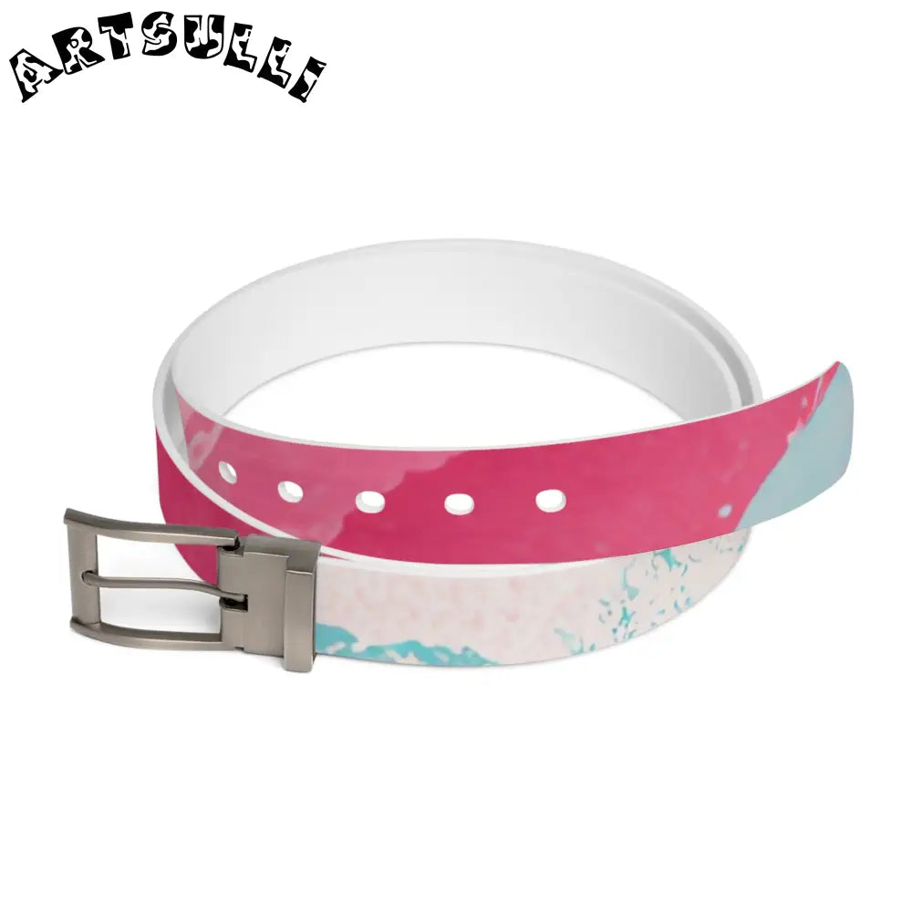 JAKKOUTTHEBXX The Great Pastelwave Pink and Blue Belt JAKKOUTTHEBXX