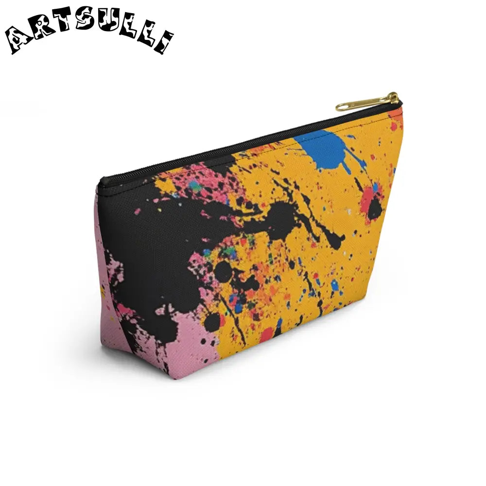 JAKKOUTTHEBXX The Colors Of Paint Splatter Accessory Pouch w