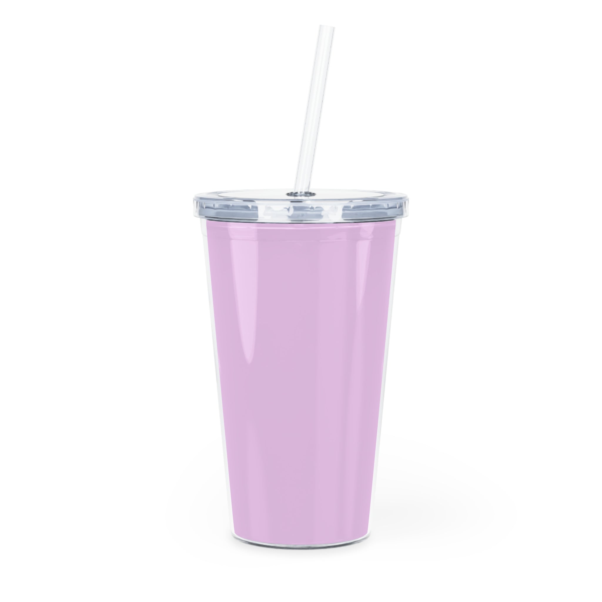 Plastic Tumblers with Straw