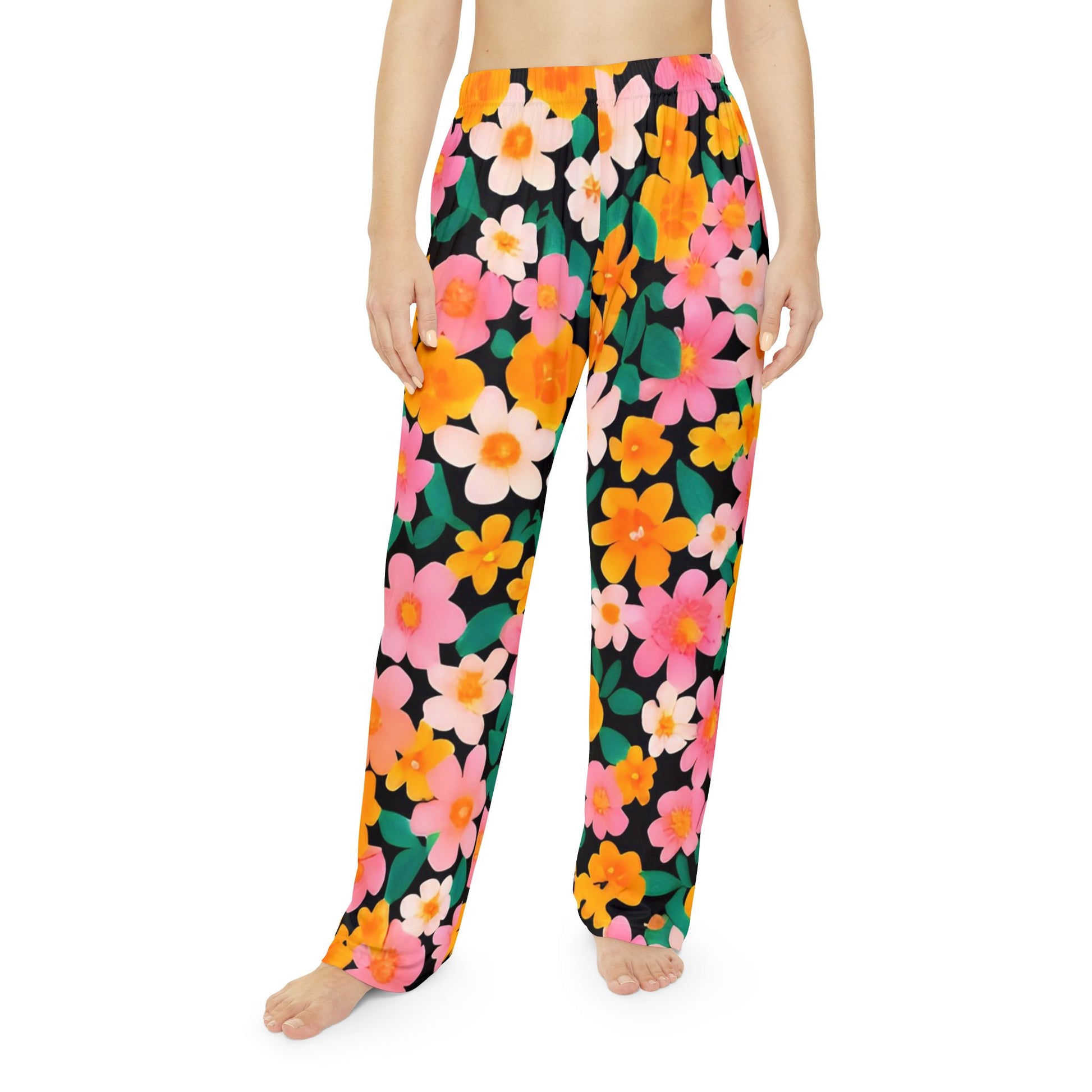 Women's Pajama Pants (AOP), Artsulli - Art is Long, Life is Short, All Over Prints, , , , , , , 
