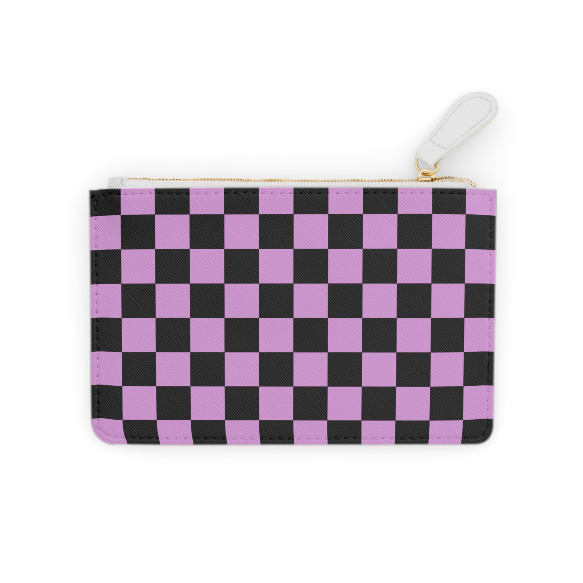 Pixel Punk Vision Mini Clutch Bag, Artsulli - Art is Long, Life is Short, Bags, Size, 6.3” x 4”, Color, White, , , 26373212089139019010
