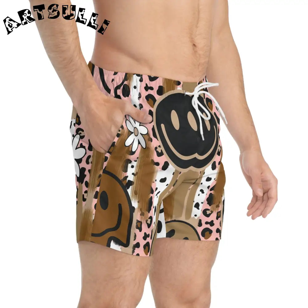 JAKKOUTTHEBXX Sutfin Ghosts Pop Art Swim Trunks (AOP) JAKKOUTTHEBXX