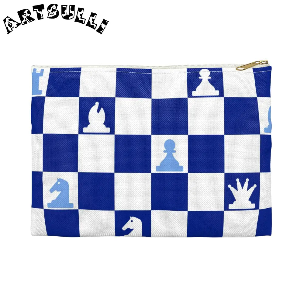 JAKKOUTTHEBXX Chessboard Zipper Pouch 2025