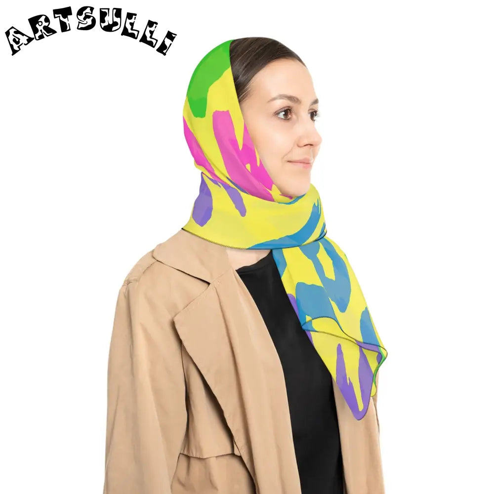 JAKKOUTTHEBXX Poly Scarf JAKKOUTTHEBXX Artsulli - Art is Long Life