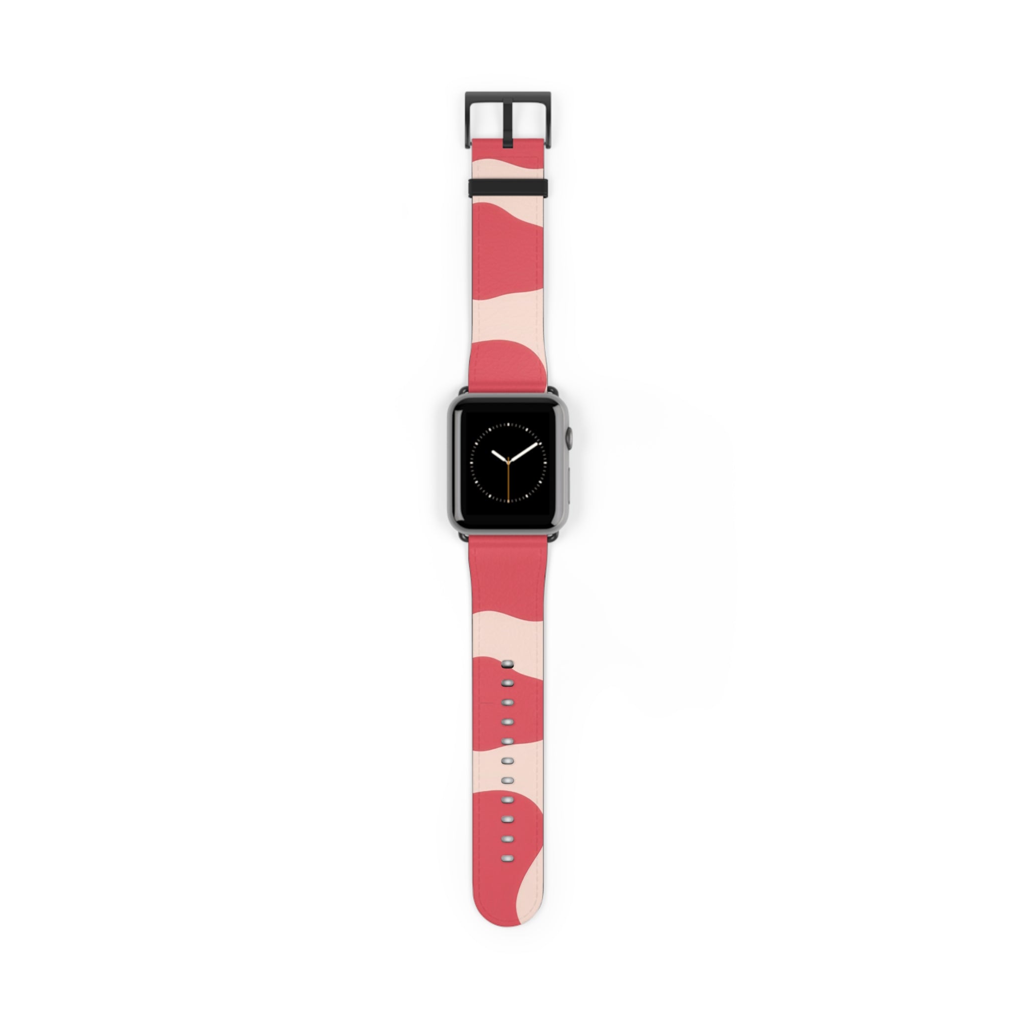 Red Jungle Cow Watch Band, Artsulli - Art is Long, Life is Short, Accessories, Size, 42 - 45 mm, Color, Black Matte, , , 19014540414185339290