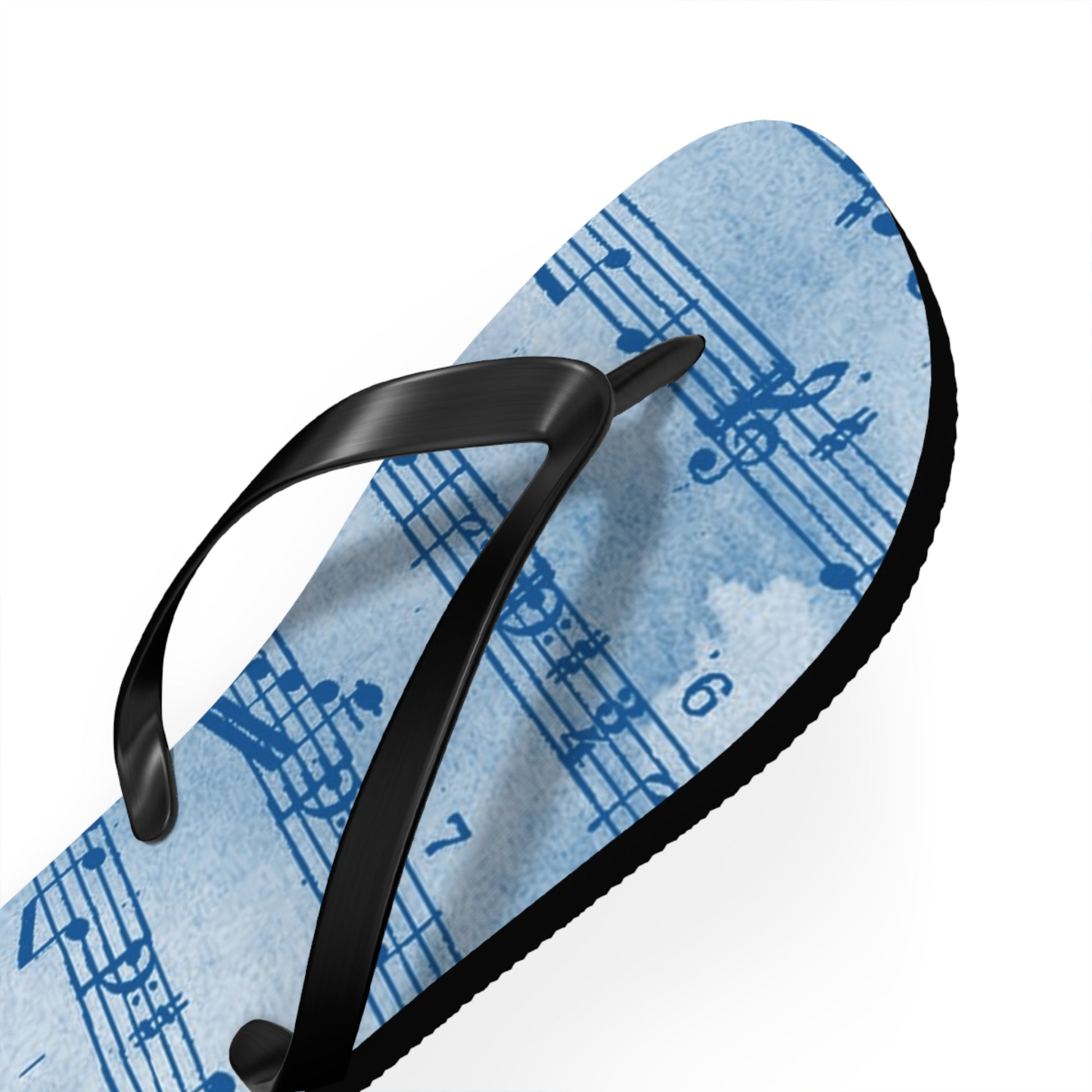 Drip Spill Type Beat Sheet Music Blue Flip Flops, Artsulli - Art is Long, Life is Short, Shoes, , , , , , , 