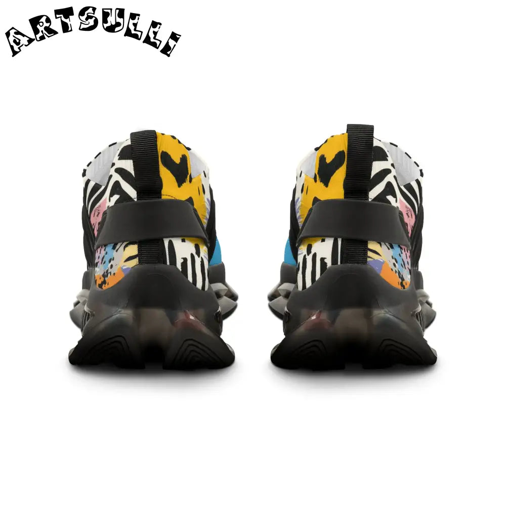 JAKKOUTTHEBXX Rae Zebra Rhapsody II Men’s Mesh Sneakers