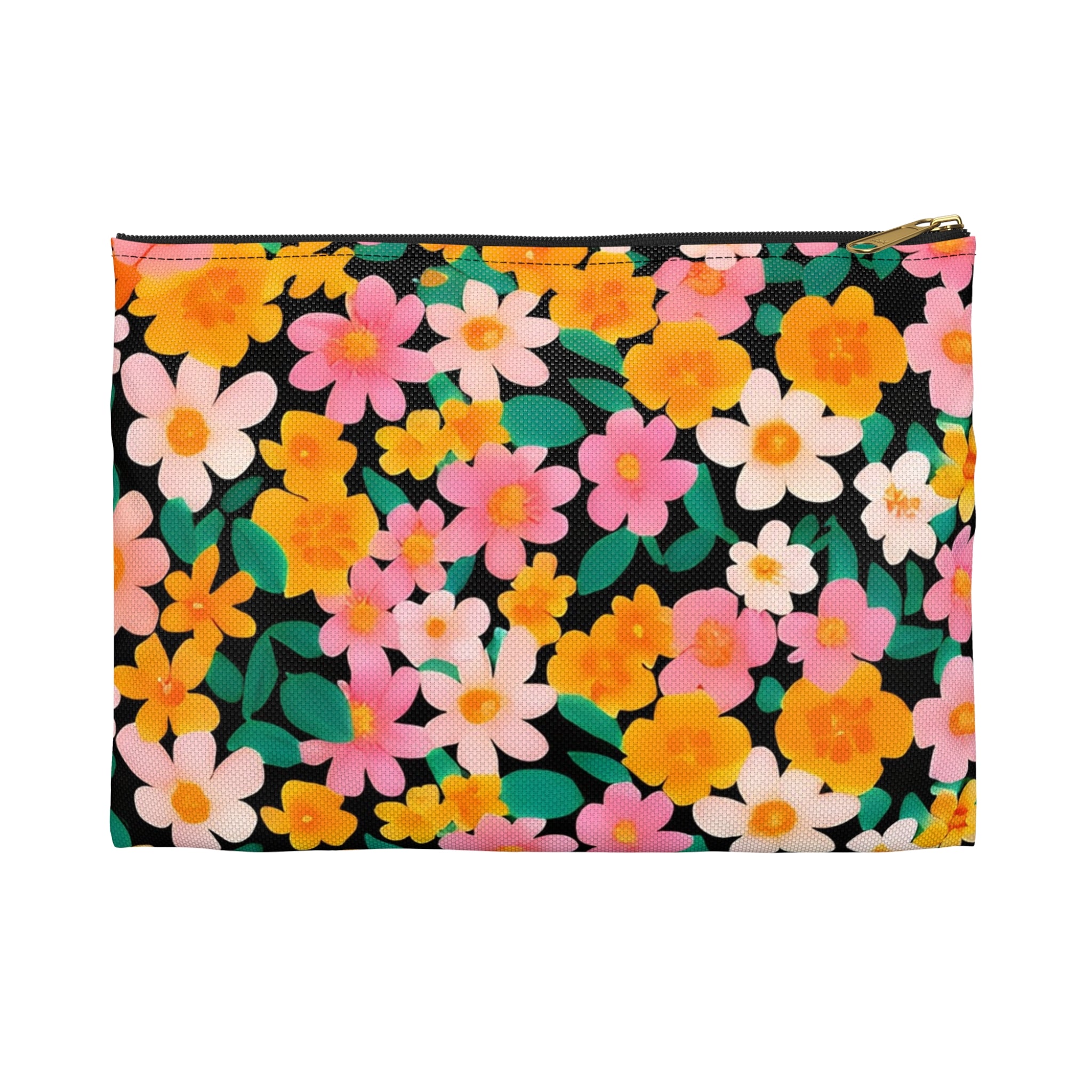 Accessory Pouch, Artsulli - Art is Long, Life is Short, Bags, Size, Small, Color, Black zipper, , , 18033863542941823083