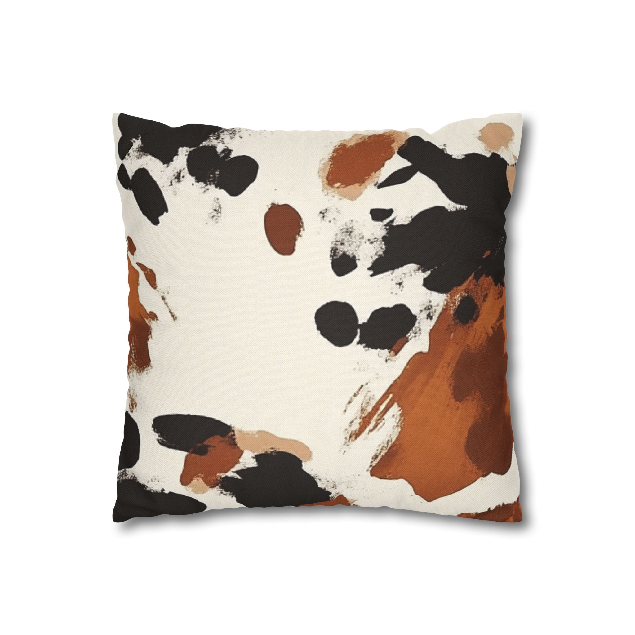 Spun Polyester Square Pillowcase