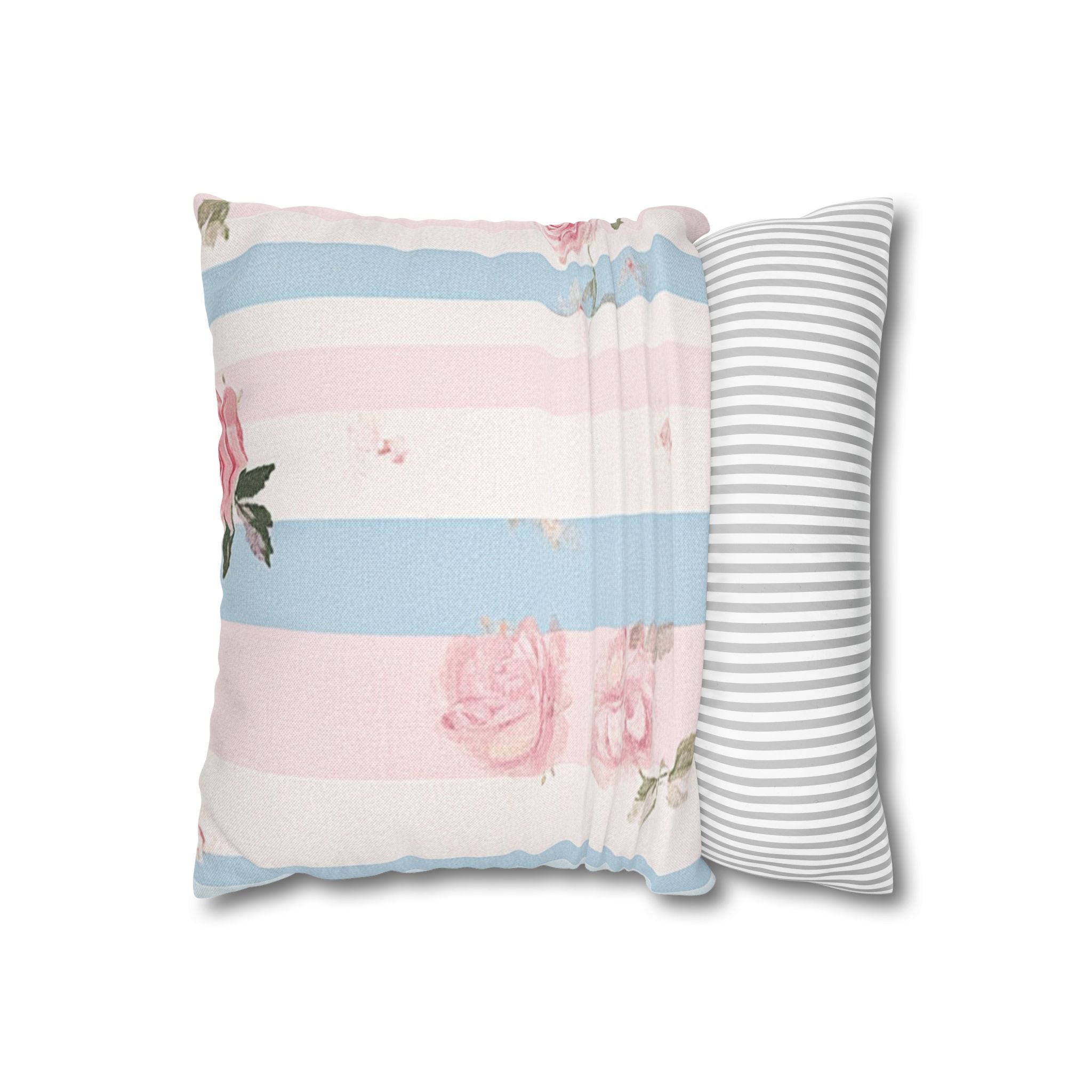 Spun Polyester Square Pillowcase