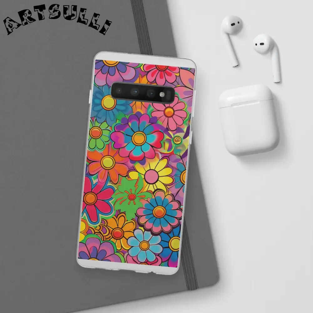 JAKKOUTTHEBXX Chromatic Daisy Dream Flexi Cases JAKKOUTTHEBXX