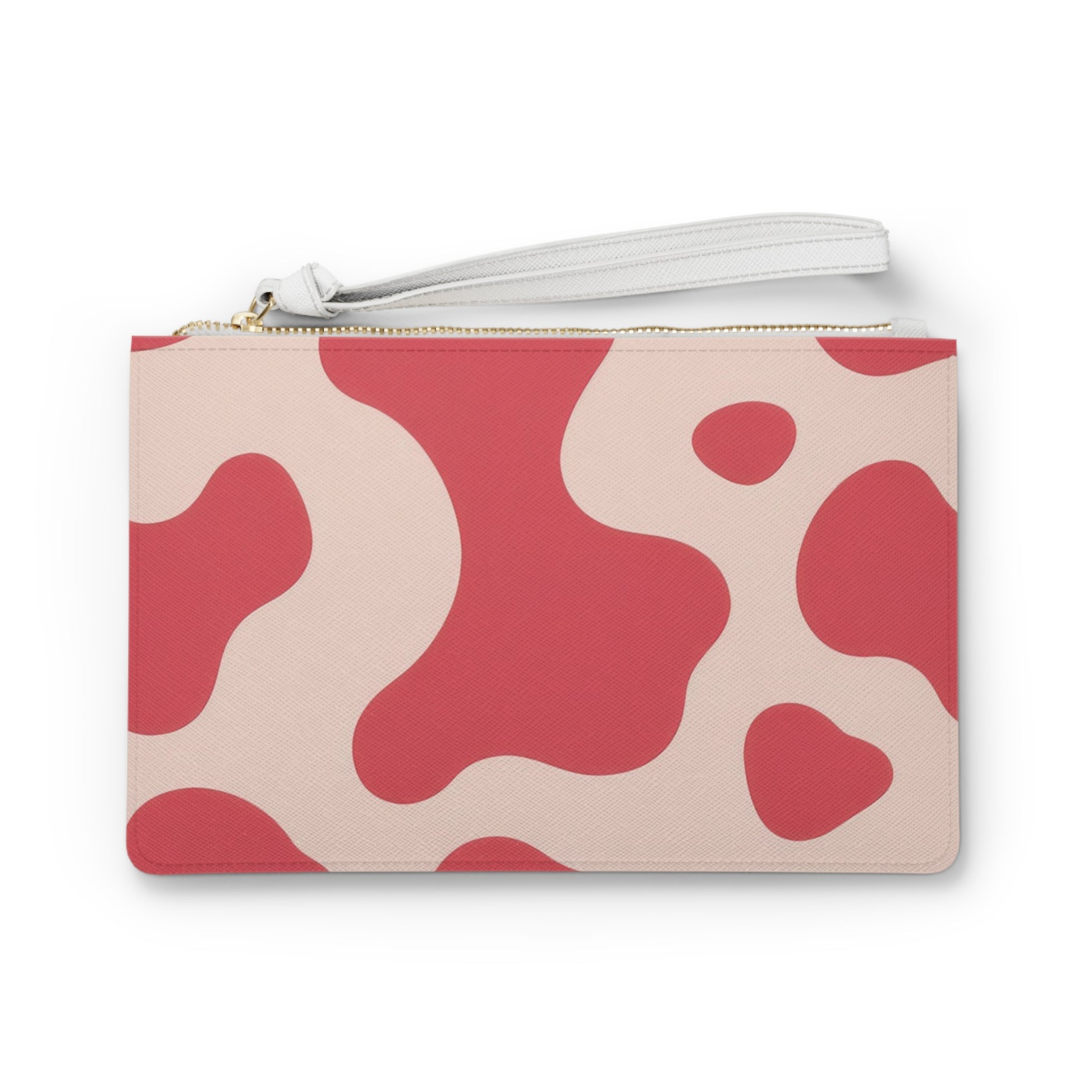 Red Jungle Cow Clutch Bag, Artsulli - Art is Long, Life is Short, Bags, Size, One size, , , , , 33869317206486289035