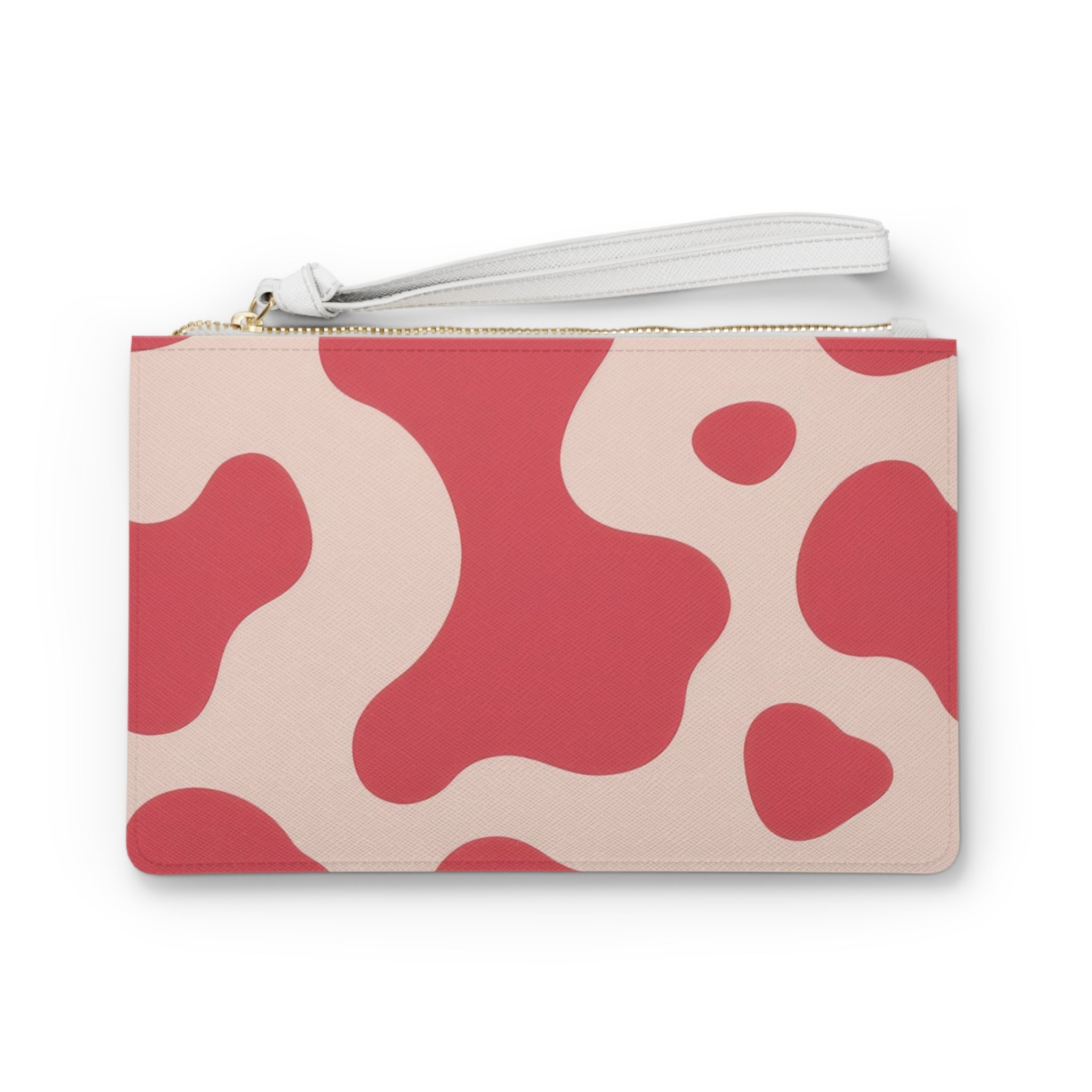 Red Jungle Cow Clutch Bag, Artsulli - Art is Long, Life is Short, Bags, Size, One size, , , , , 33869317206486289035