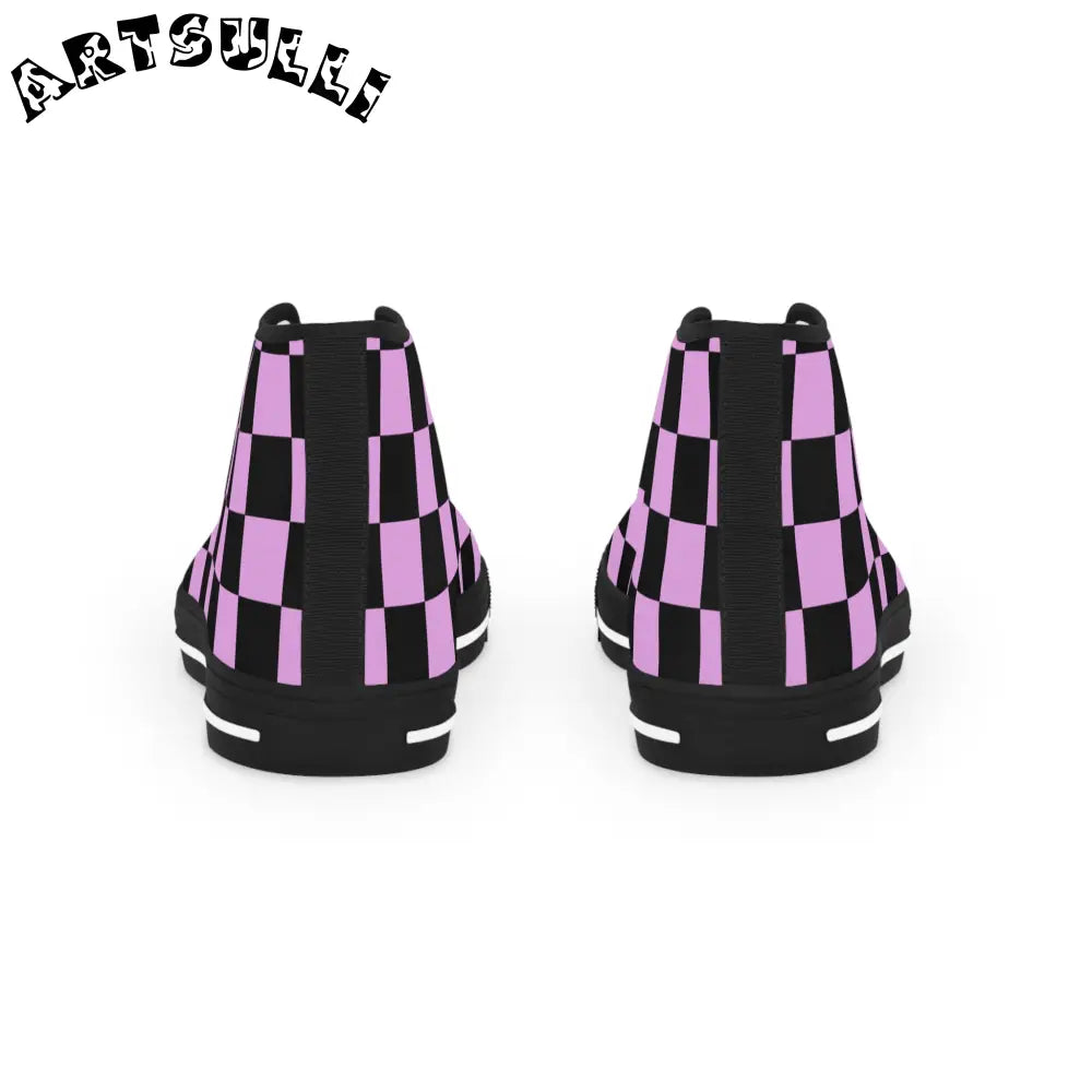 JAKKOUTTHEBXX Pixel Punk Vision Men’s High Top Sneakers