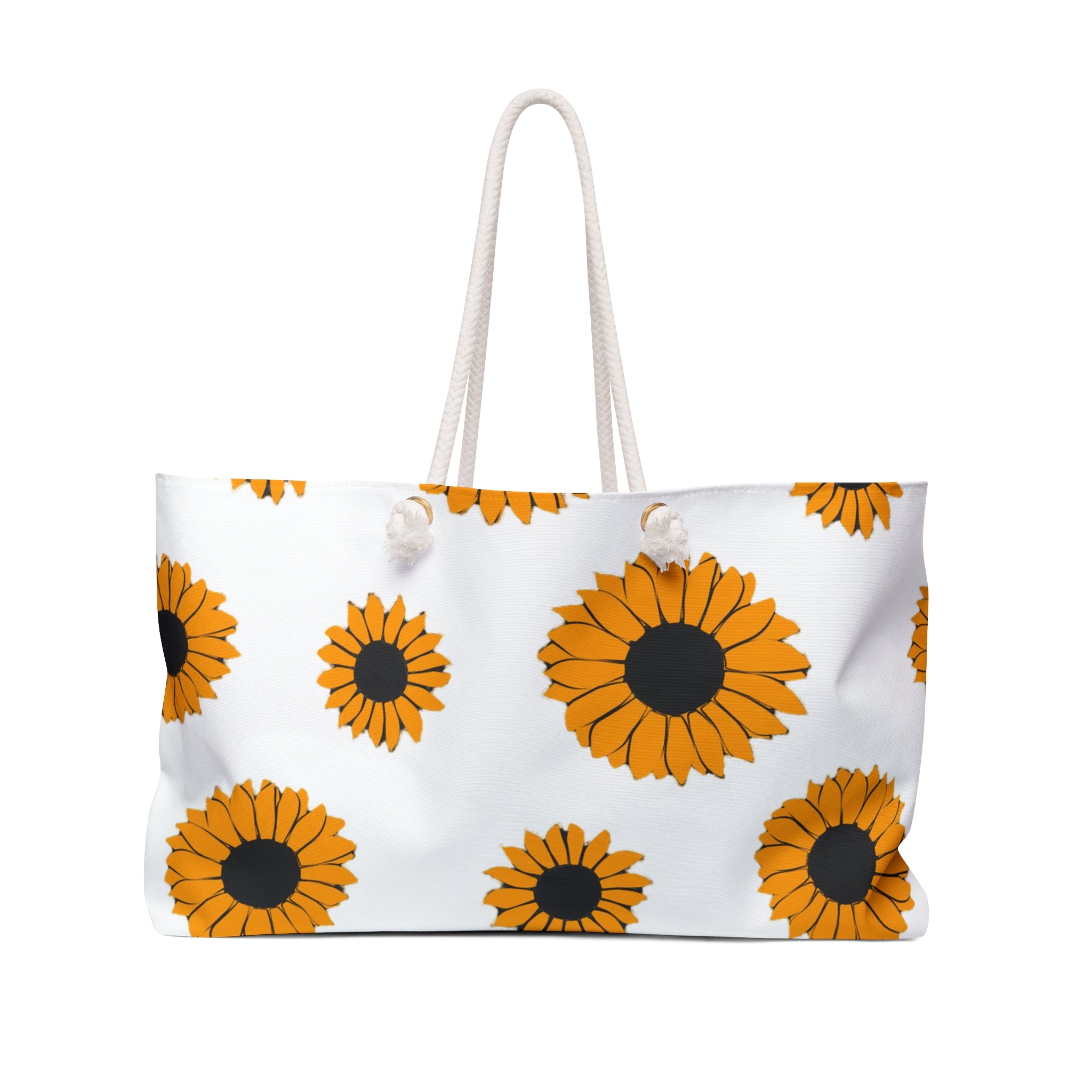 Sunflowers Weekender Bag, Artsulli - Art is Long, Life is Short, Bags, Size, 24" × 13", , , , , 12115075905094