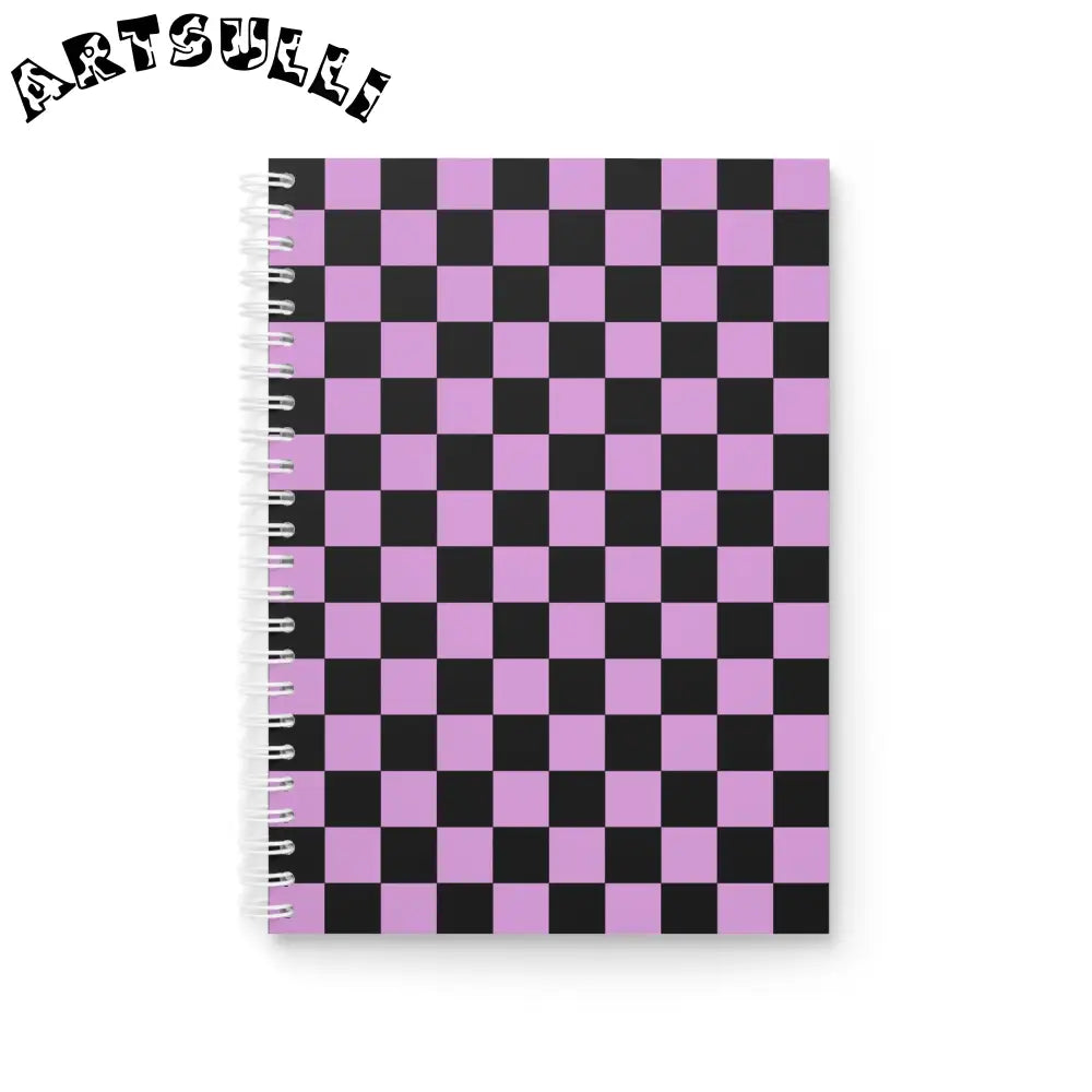 JAKKOUTTHEBXX Pixel Punk Vision Spiral Notebook JAKKOUTTHEBXX