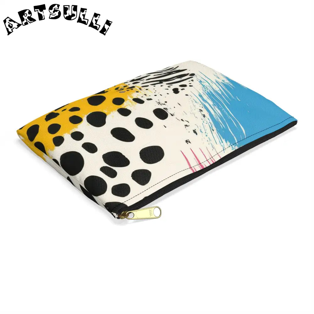 JAKKOUTTHEBXX Rae Zebra Rhapsody Accessory Pouch JAKKOUTTHEBXX
