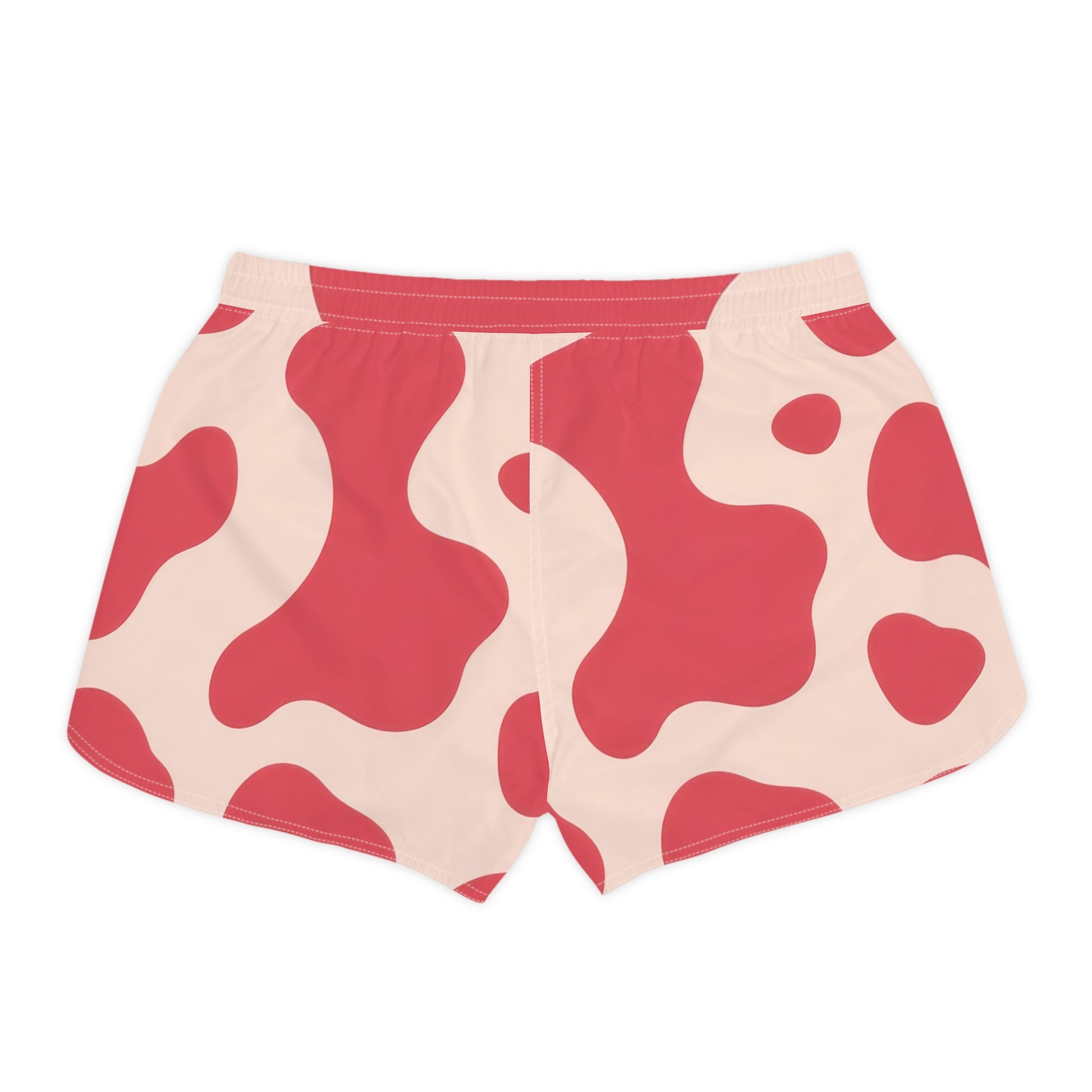 Red Jungle Cow Women's Casual Shorts (AOP), Artsulli - Art is Long, Life is Short, All Over Prints, , , , , , , 