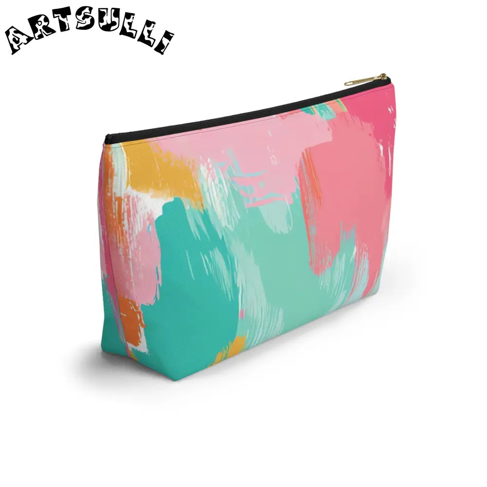 JAKKOUTTHEBXX Preppy Pixel Bloom Accessory Pouch w T-bottom