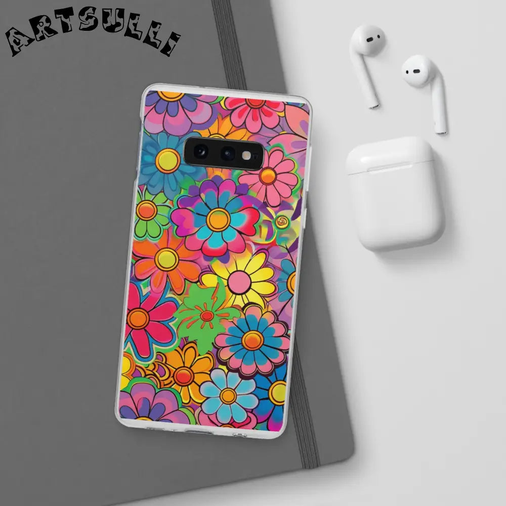 JAKKOUTTHEBXX Chromatic Daisy Dream Flexi Cases JAKKOUTTHEBXX