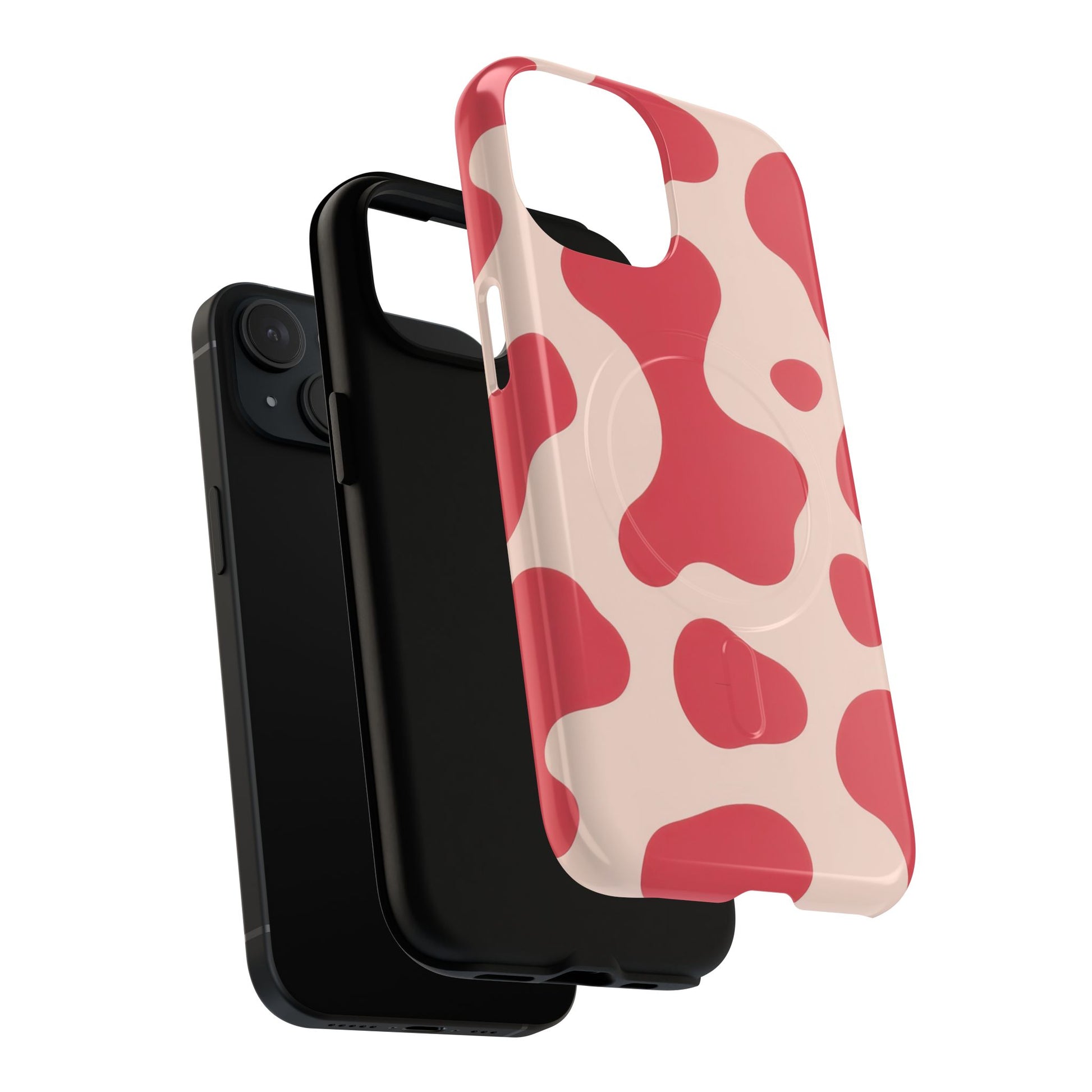 Red Jungle Cow Tough Magnetic Cases, Artsulli - Art is Long, Life is Short, Phone Case, , , , , , , 