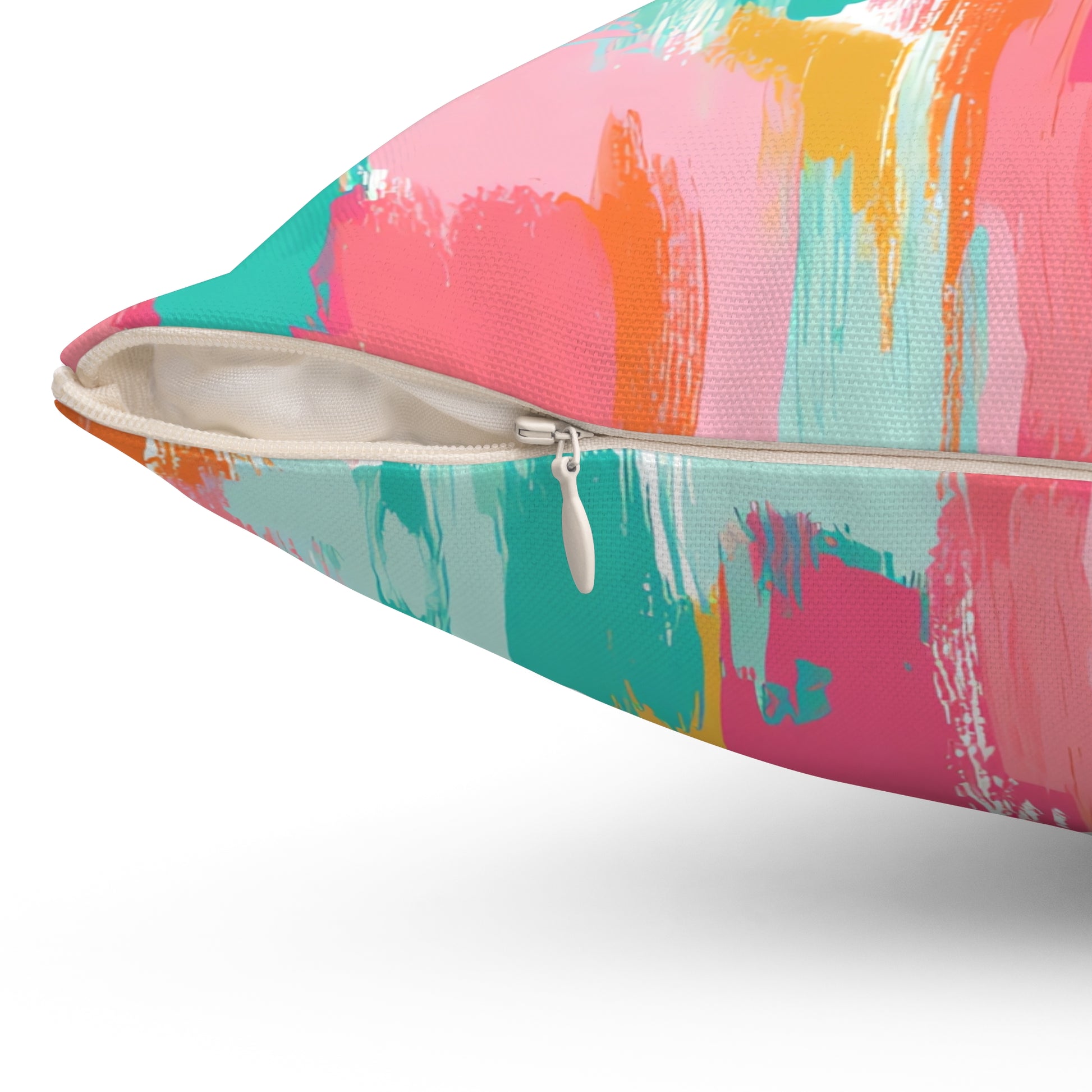 Preppy Pixel Bloom Spun Polyester Square Pillow, Artsulli - Art is Long, Life is Short, Home Decor, , , , , , , 