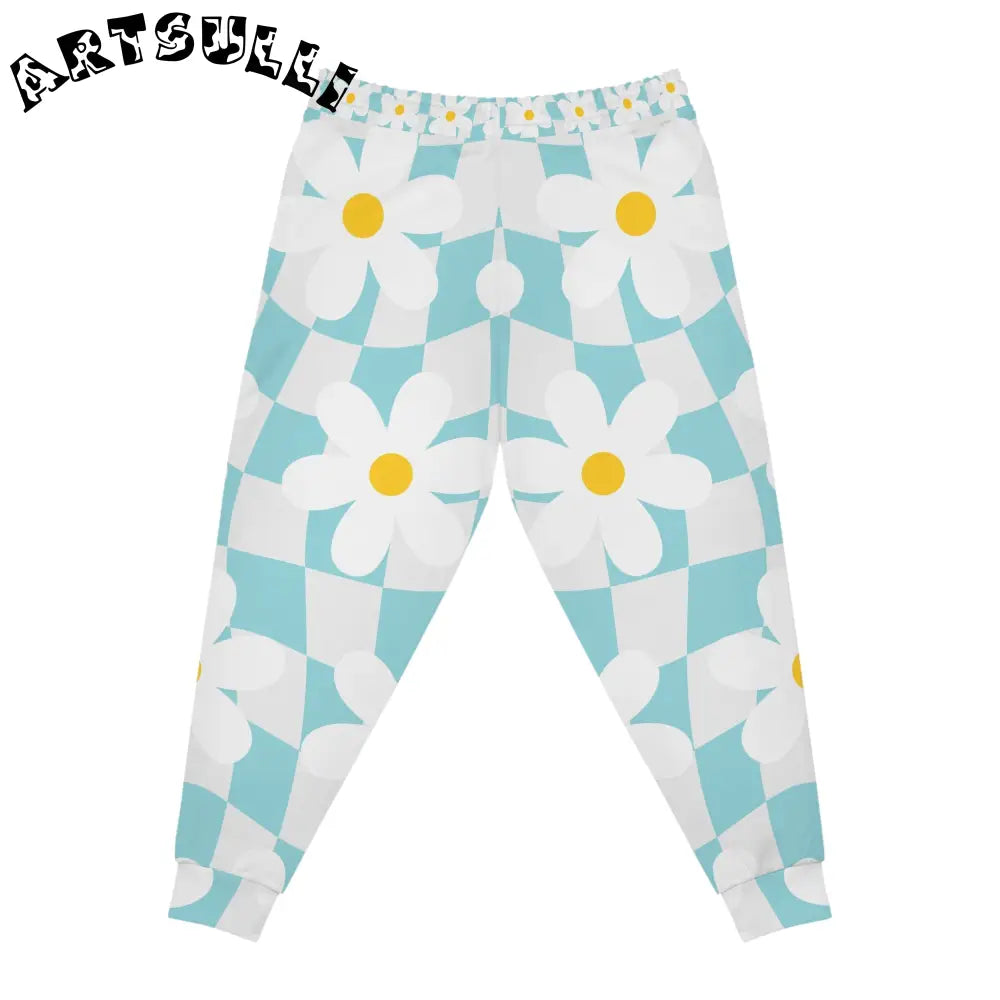 JAKKOUTTHEBXX Trippy Check Garden II Athletic Joggers (AOP)