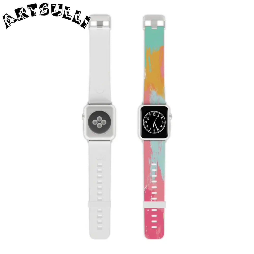 JAKKOUTTHEBXX Preppy Pixel Bloom Watch Band for Apple Watch