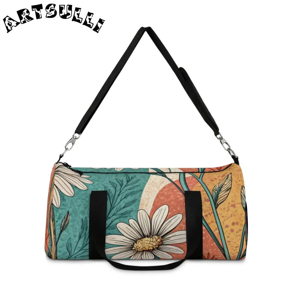 JAKKOUTTHEBXX Retro Daisy Dream Duffel Bag JAKKOUTTHEBXX Artsulli