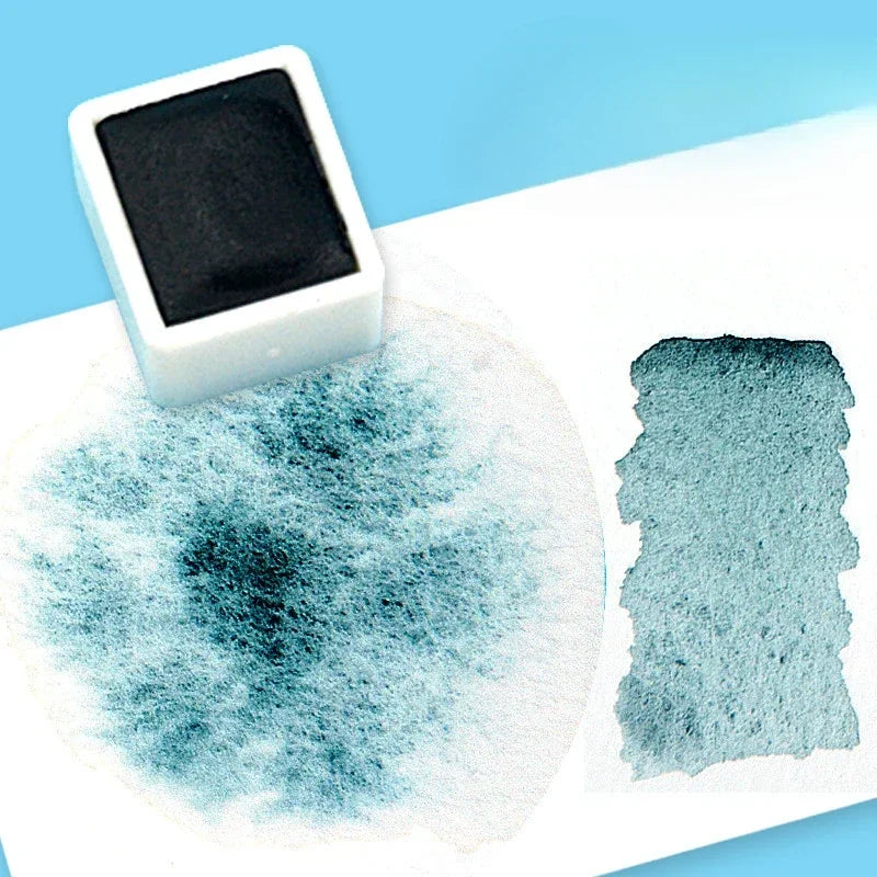 Buy The Best By Artsulli - Art is Long Life Short - 15ml Super Vision Layered Color Solid Watercolor Paint Tools Students Illustration