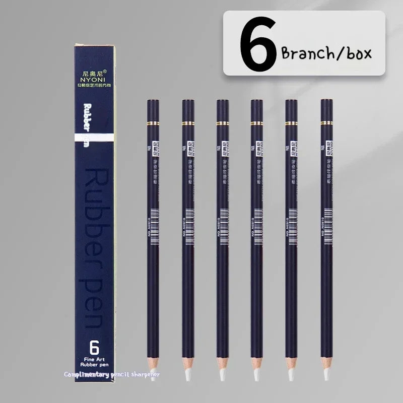 Buy The Best By Artsulli - Art is Long Life Short - Pencil Shape Erasers for Drawing Painting Sketching High Precision Professional