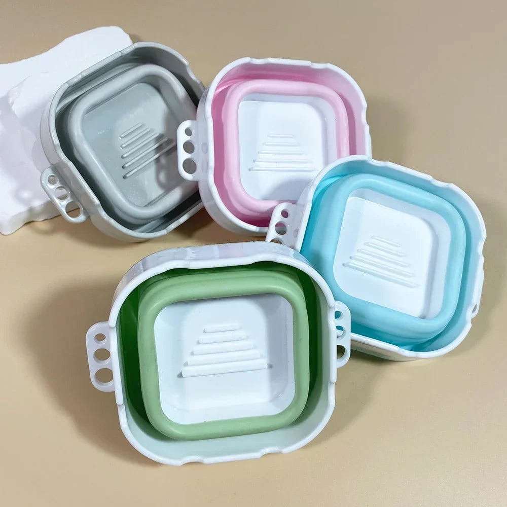 Buy The Best By Artsulli - Art is Long Life Short - SeamiArt Morandi Folding Mini Paint Bucket with Brush Pen Holding for Brushes Cleaner