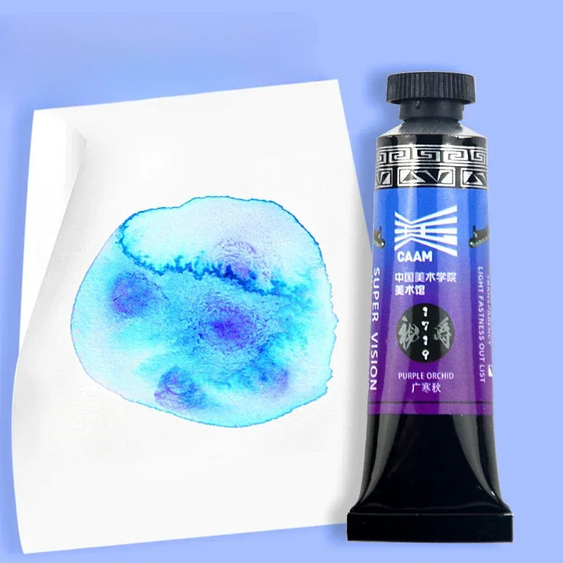 Buy The Best By Artsulli - Art is Long Life Short - 15ml Super Vision Layered Color Solid Watercolor Paint Tools Students Illustration