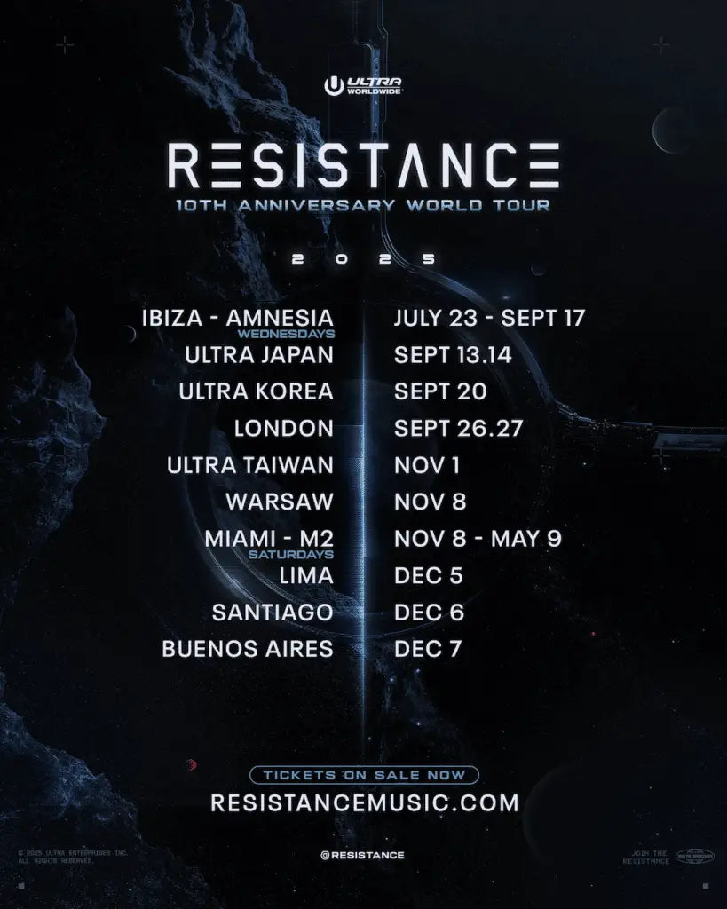 RESISTANCE 10th Anniversary World Tour