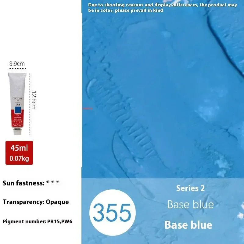 Buy The Best By Artsulli - Art is Long Life Short - Winsor&Newton 45ML Oil Paint,Colorful Professionals Artist Drawing Tools for Canvas