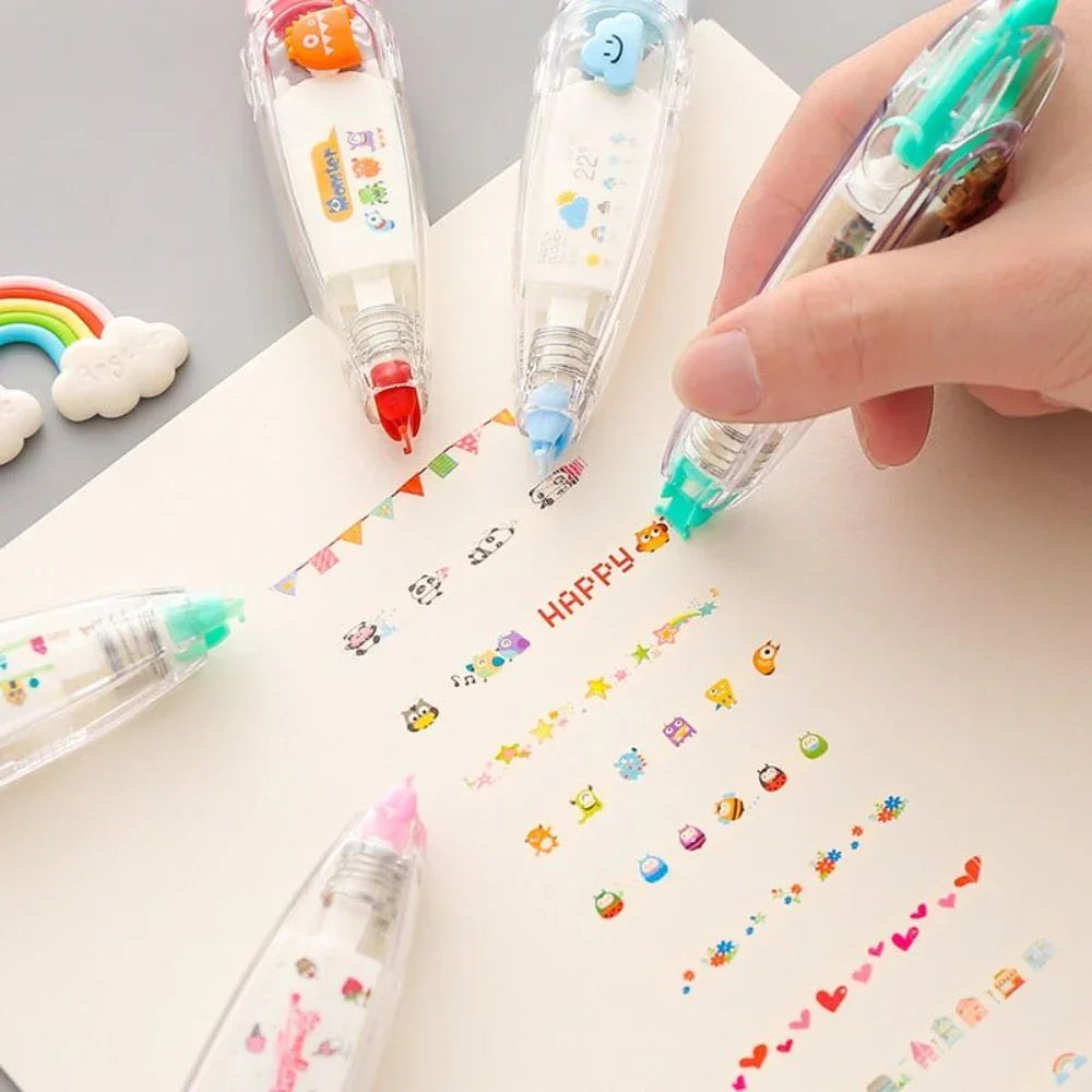 Buy The Best By Artsulli - Art is Long Life Short - 1 pc Kawaii Animals Mechanical Decorative Correction Tape Corrector Diary Diy Journal