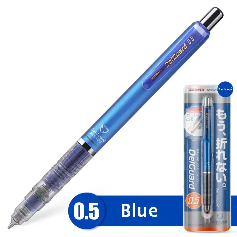 Buy The Best By Artsulli - Art is Long Life Short - ZEBRA Mechanical Pencil Japan DelGuard Type Continuous Core Pencils Lapiseira Students