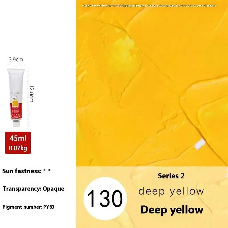 Buy The Best By Artsulli - Art is Long Life Short - Winsor&Newton 45ML Oil Paint,Colorful Professionals Artist Drawing Tools for Canvas