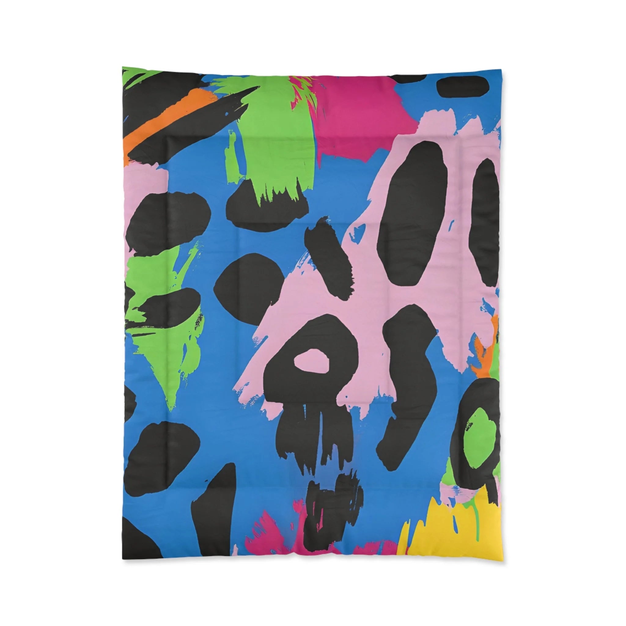 Abstract Animal Print Comfy Blanket for Relaxing Sleep, Artsulli - Art is Long, Life is Short, Home Decor, Size, 68" × 88", , , , , 21343869165598596637