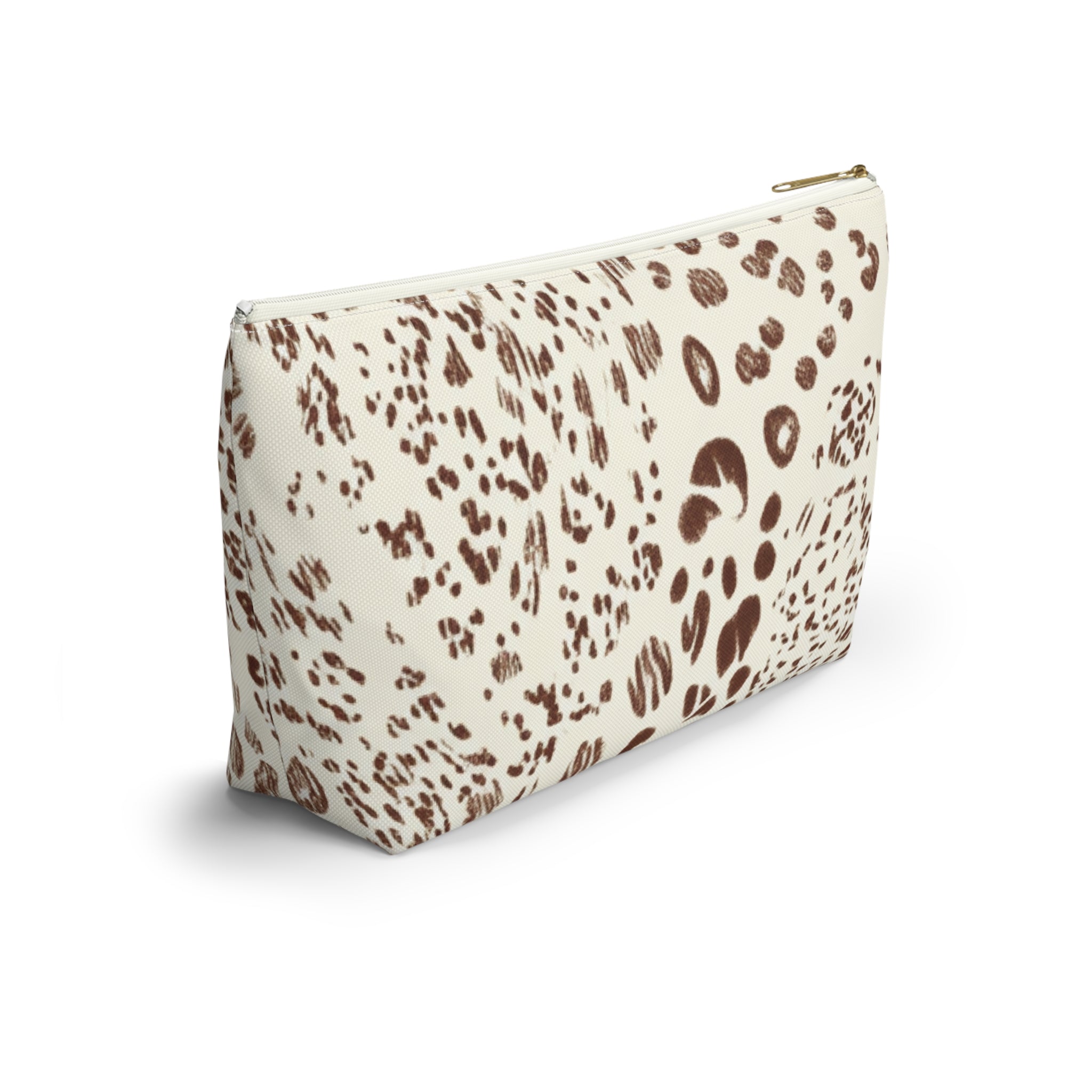 Abstract Animal Print Cosmetic Bag, Artsulli - Art is Long, Life is Short, Bags, , , , , , , 