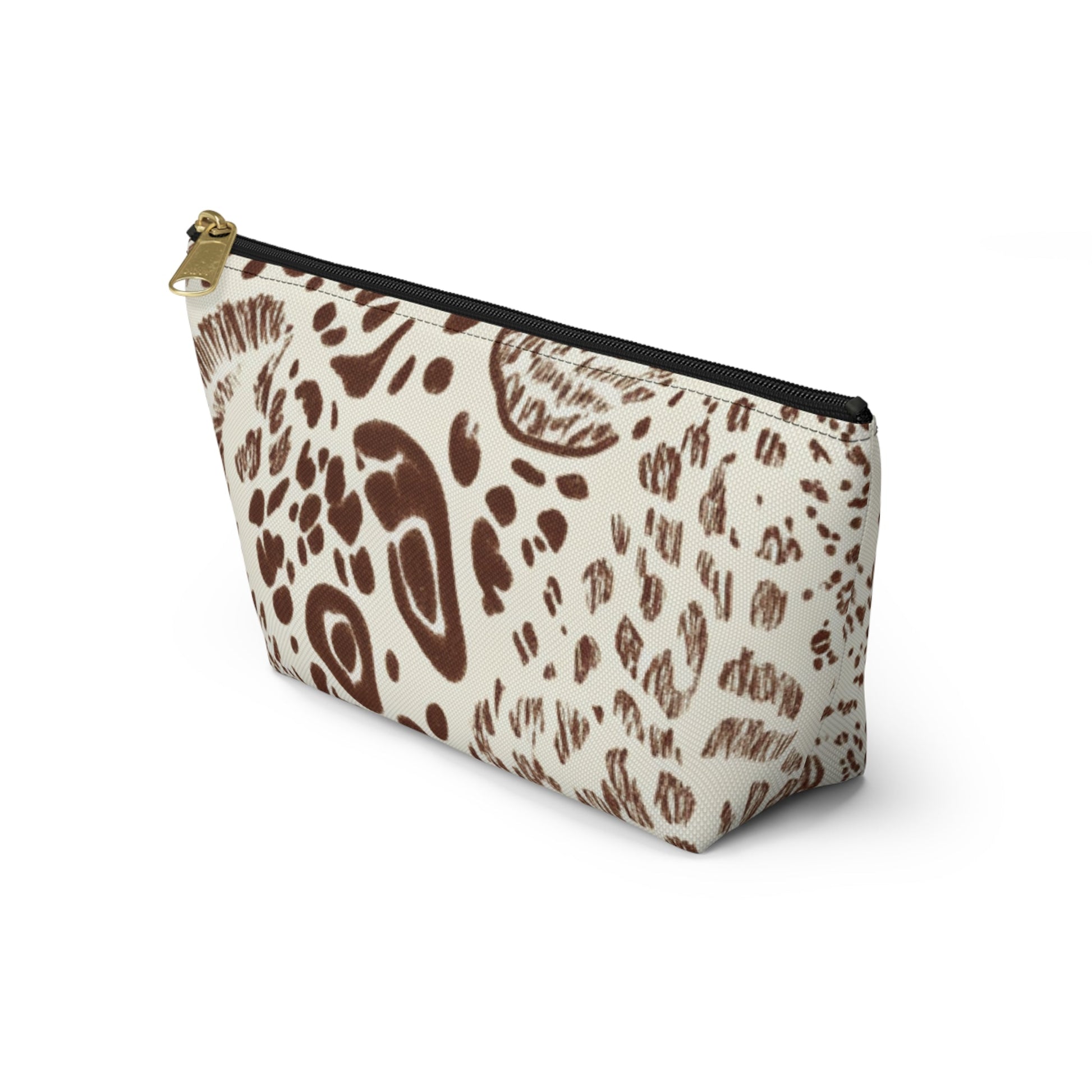 Abstract Animal Print Cosmetic Bag, Artsulli - Art is Long, Life is Short, Bags, , , , , , , 