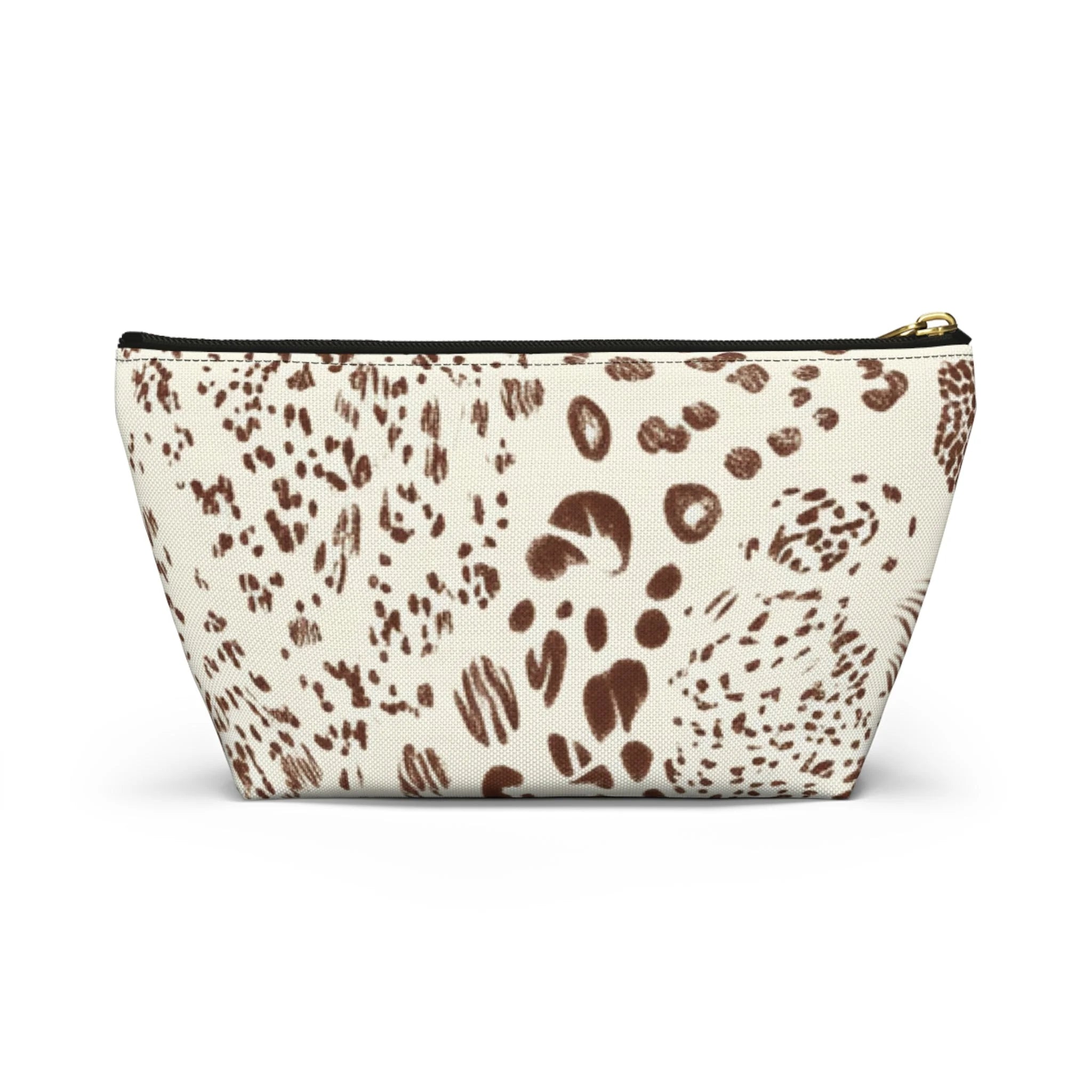 Abstract Animal Print Cosmetic Bag, Artsulli - Art is Long, Life is Short, Bags, , , , , , , 